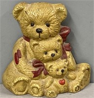 Cast Iron 3 Bears Doorstop contemporary