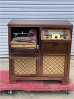 Vintage Zenith Cobra Record Player Counsel-Untest