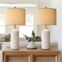 PoKat 24" Modern Contemporary Ceramic Lamp Set ofe