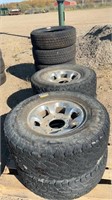 Ford Rims & 4 Tires 265/75R16