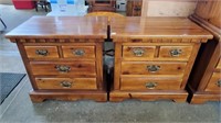 Colonial Pine Nightstands w/ Drawer