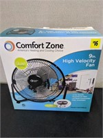 Comfort Zone 9in Fan