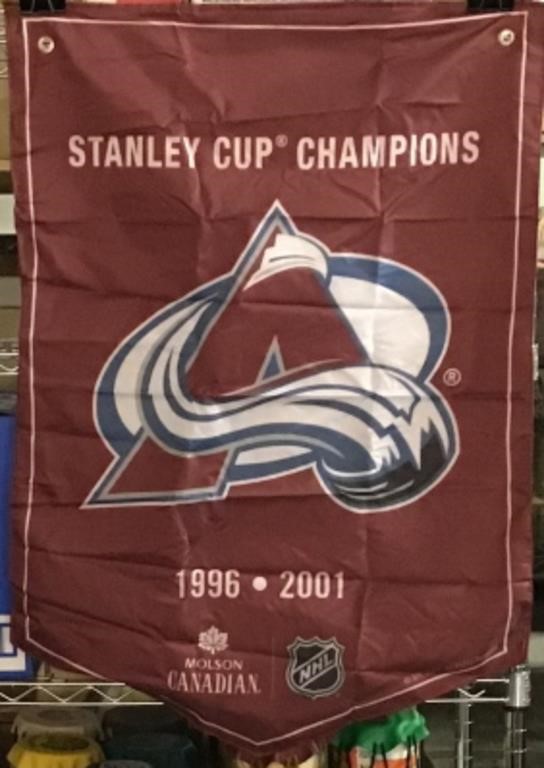 Molson's Avalanche Stanley Cup Banner