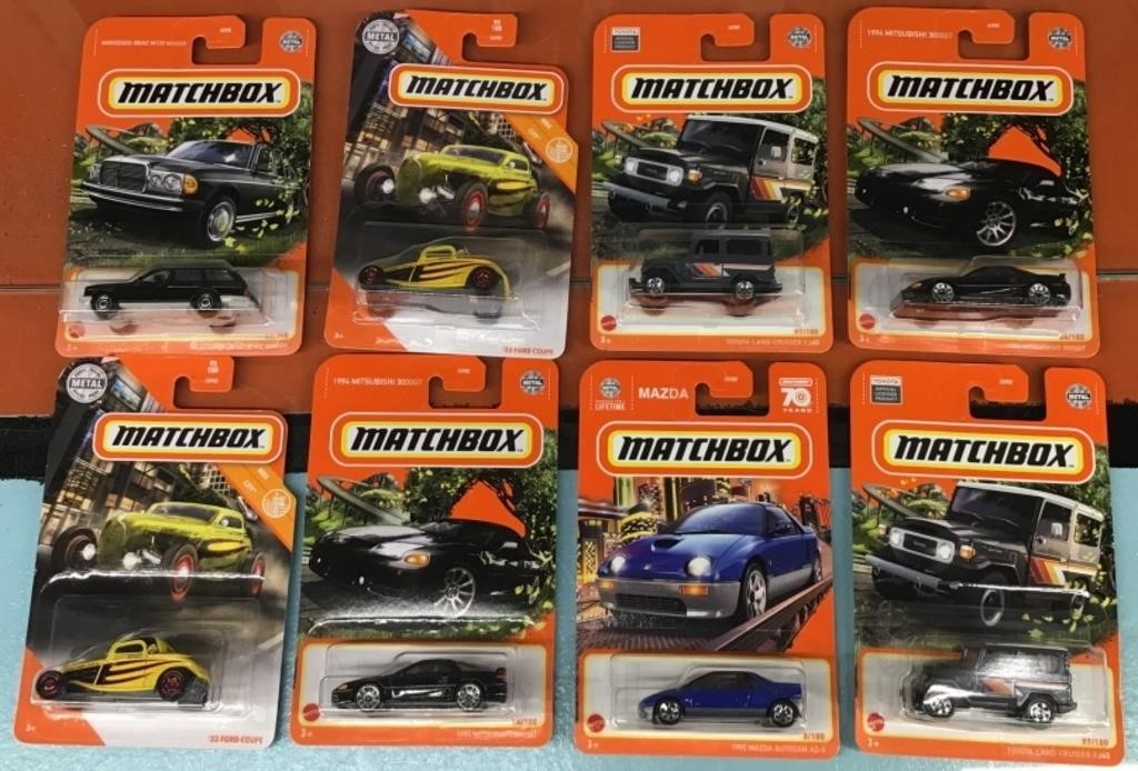 Matchbox diecast cars - sealed