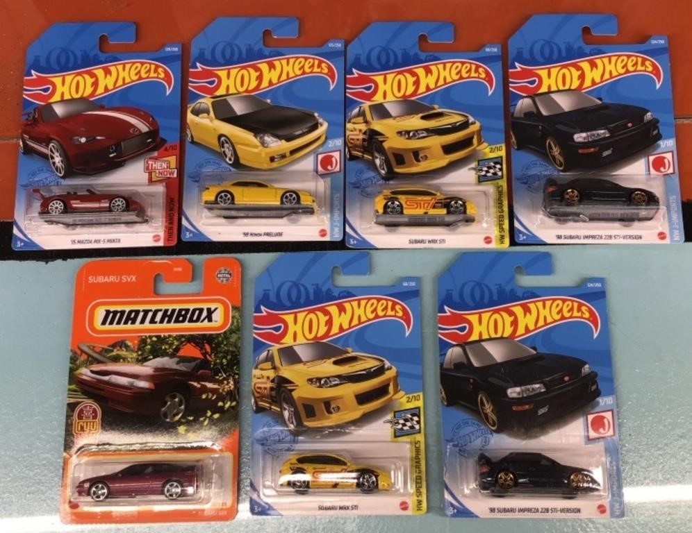 Matchbox & Hot Wheels diecast cars - sealed