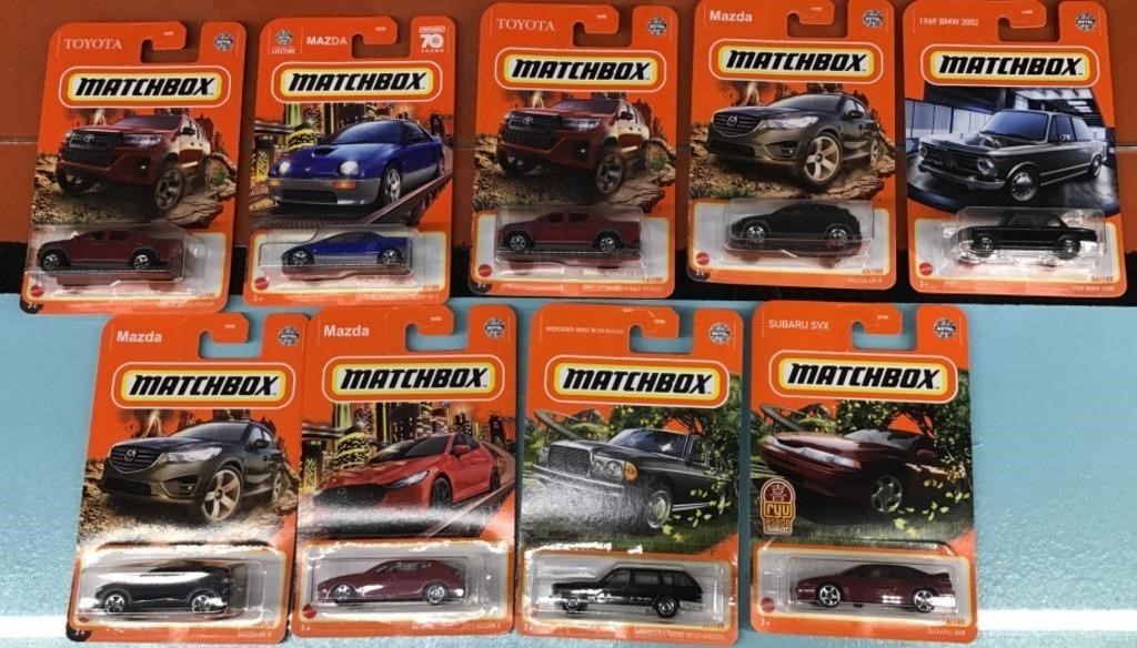 Matchbox diecast cars - sealed