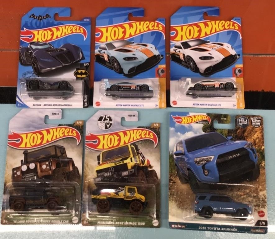 Hot Wheels diecast cars - sealed