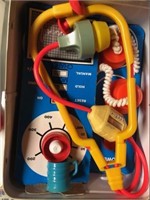 Vintage Para Medic toy doctor set