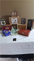 Assorted Cigar Boxes & Other Collectibles