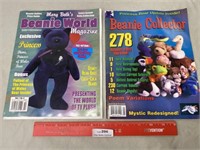 Pair of Beanie Baby Collector Magazines