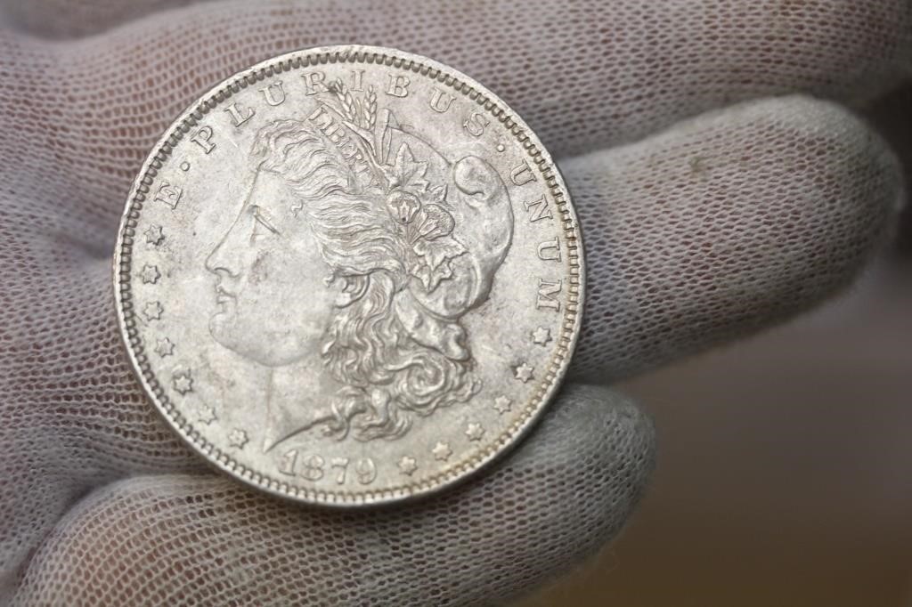 1879 Morgan Silver Dollar