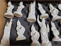 Whimsical chess pieces