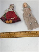 2 Antique Dolls