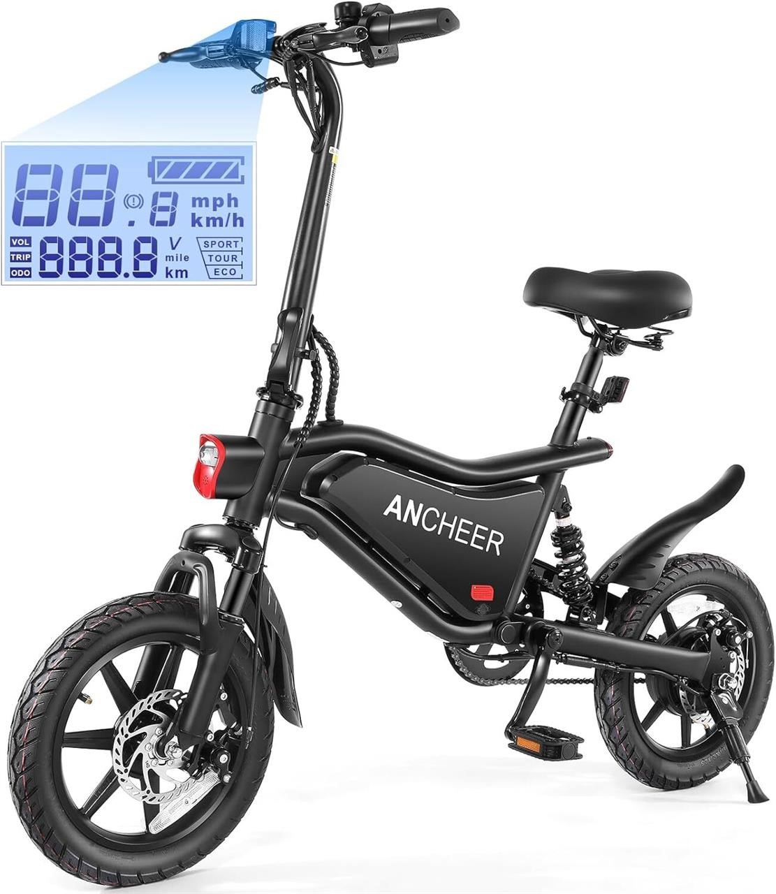 ANCHEER Folding Electric Bike  14 E Bike