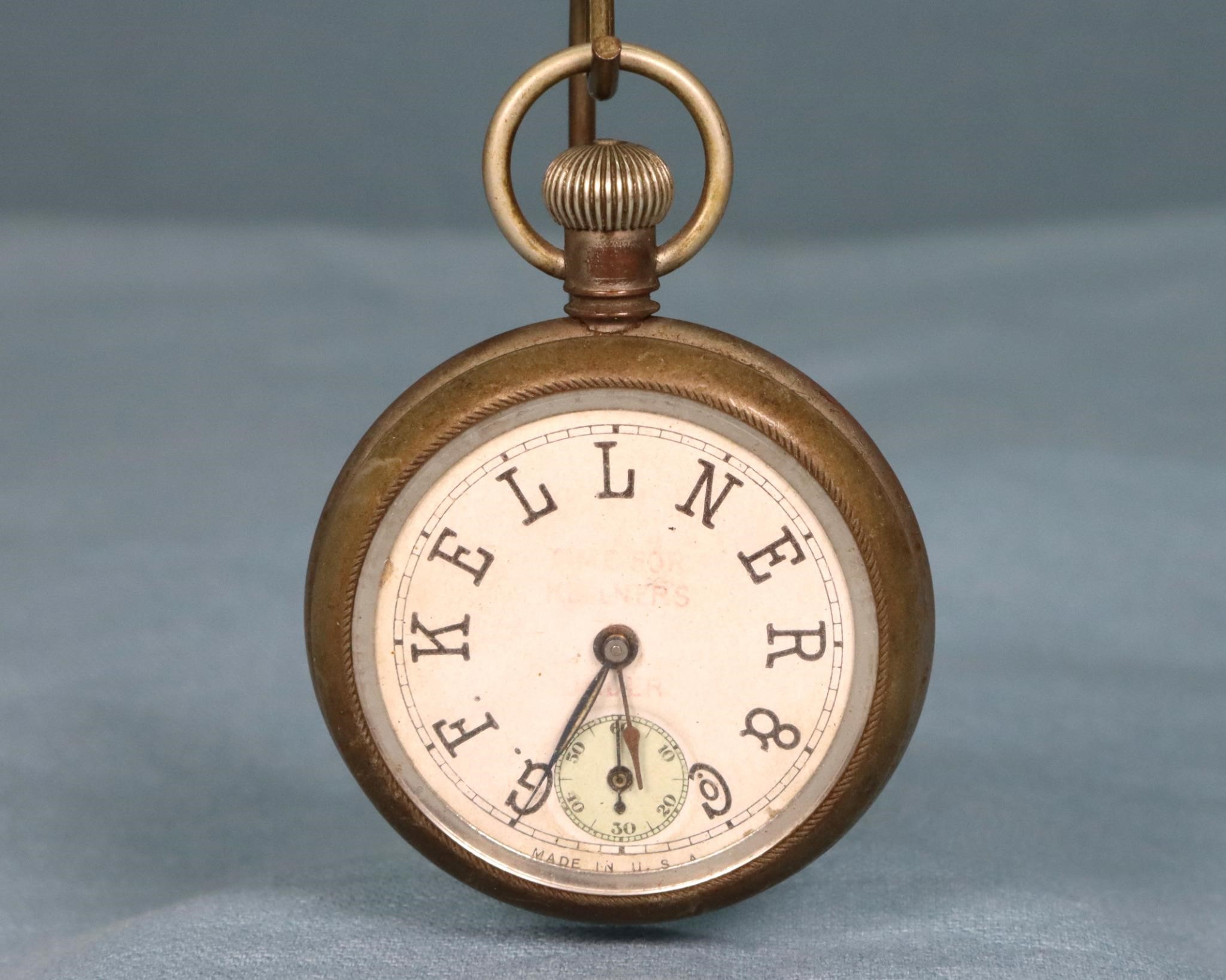 G.F. Kellner & Co. Advertising Pocket Watch