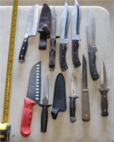 Lot of 10 Various Knives