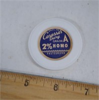 Casassa's Dairy Sleeve of Milk Bottle Caps