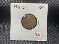 1931 S Lincoln cent