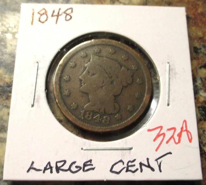 1848 Large Cent