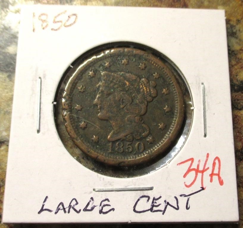 1850 Large Cent