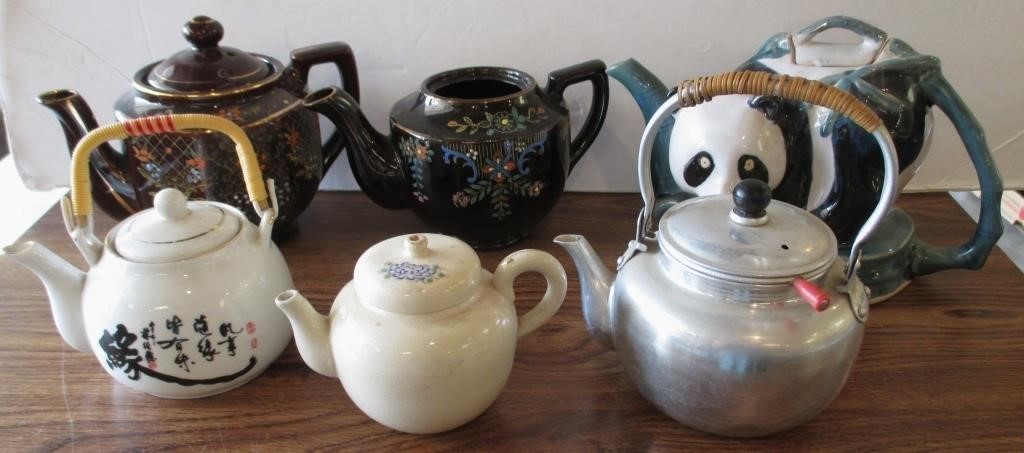 Panda & Misc Small Teapots