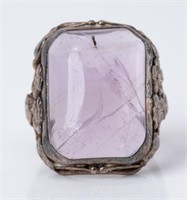 Jewelry Sterling Silver Amethyst Ring