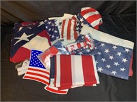 American Flag Wind Breaker, Sweater & Decor