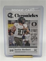 Set of Panini Justin Herbert NFL Trading Cards