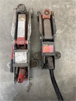 2- 2 ton floor jacks