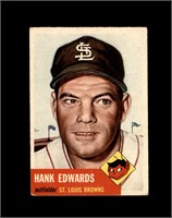 1953 Topps #90 Hank Edwards VG to VG-EX+