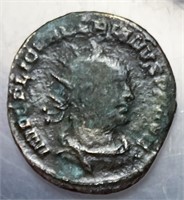 253-269 Roman Empire Valerian I Bronze Coin