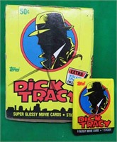 Sealed 1990 Topps Dick Tracy 36 Pack Wax Box Cards