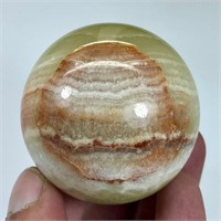 880 CTs Top Quality Bended Onyx Healing Sphere