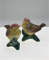 2 Royal Copley Pottery Bird Planters