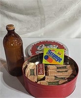 Vintage Laundry Supplies with Tin