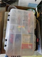 Fishing: Lures - Line - Storage boxes