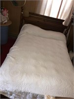 Full size bed complete