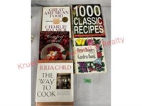 (5) Assorted Cooking Books