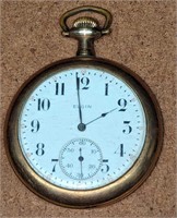 Antique Elgin Open Faced Pocket Watch
