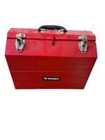 Husky Red Steel Tool Box