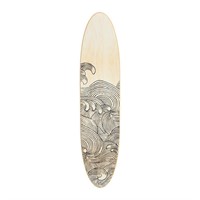 Coastal Decorative Surfboard Wood Wall Art Decor