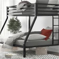 Dhp Miles Low Metal Bunk Bed Frame For Kids, With