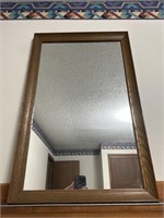 Oak mirror 21“ x 33“