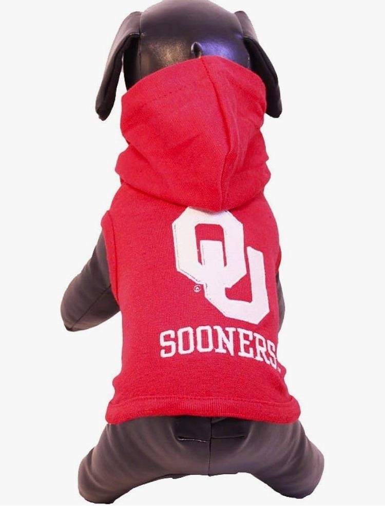 Oklahoma Sooners Cotton xs dog sweater