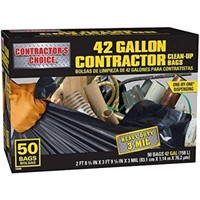 Contractor's Choice 50-count Trash Bags $43