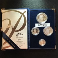 2006-W American Eagle Platinum 4 Coin Proof Set