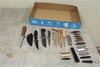 Assortment Of (21) Knives