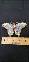 Butterfly trinket box