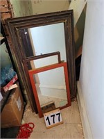 3 Old Mirrors