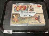 176 Valentine’s Day Post Cards.